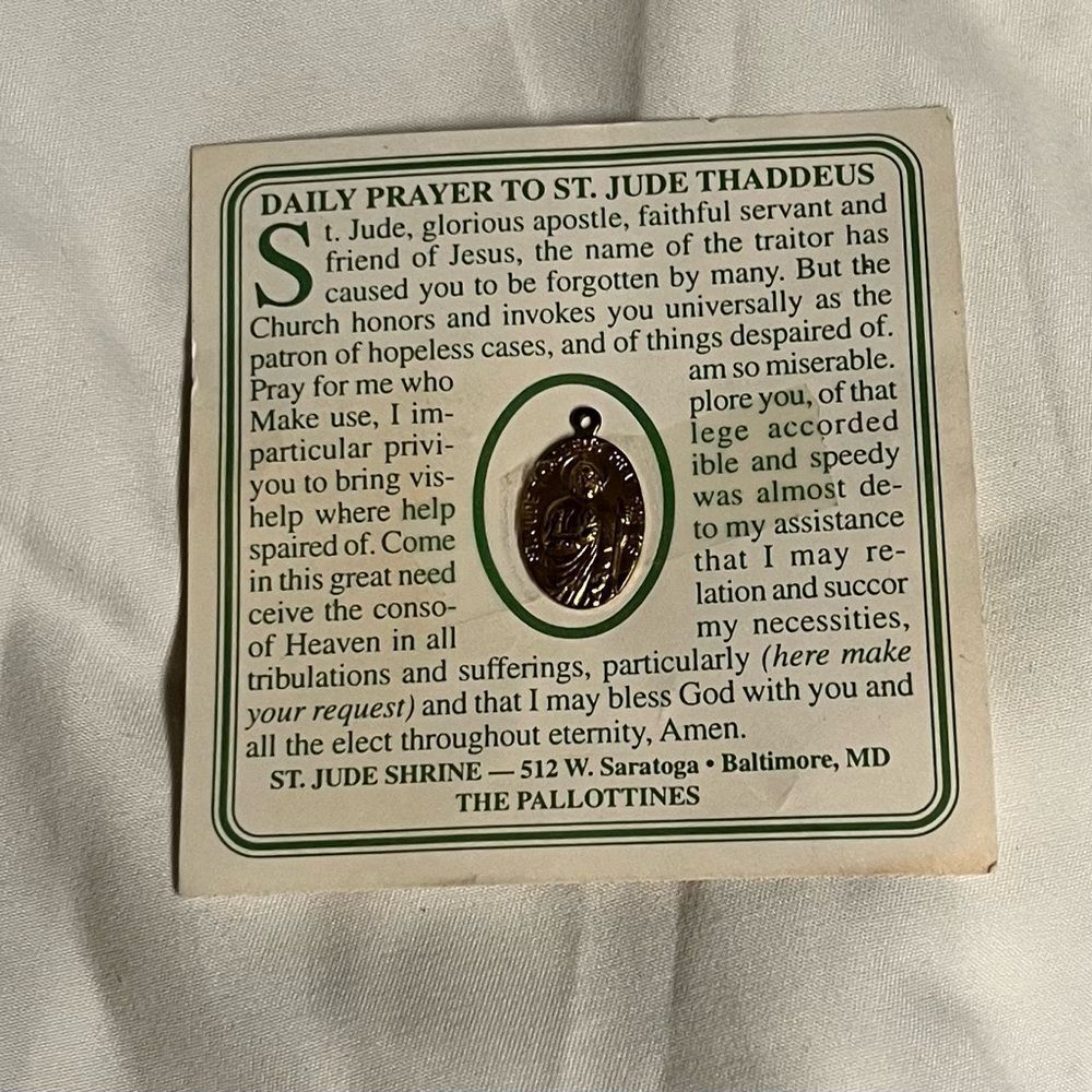 Daily prayer to St.Jude Thaddeus‎